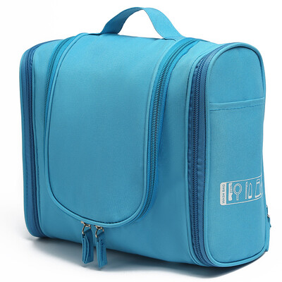 

40000 kilograms of wash bag admission cosmetic bag hook double open folding large capacity multi-function waterproof outdoor travel travel SW1015 blue
