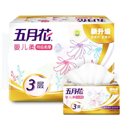 

May Flower May Flower Baby Soft Level 3 Thickness x120 Pots x6 Package
