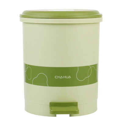 

Jingdong supermarket] camellia CHAHUA trash cans 24CM pedal round health barrels (KA) 15021K