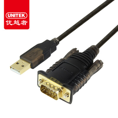 

(UNITEK) usb для последовательного 2-метрового адаптера DB9-штырькового разъема usb для последовательного преобразователя серий rs232 промышленного класса с двухканальной последовательной шиной Y-108B