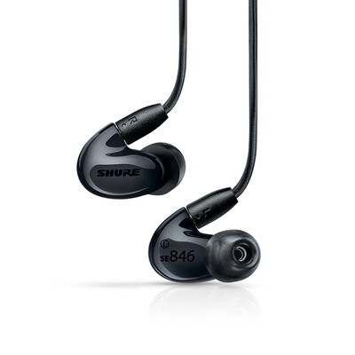 

Shure Shure SE846-K HiFi четыре единицы перемещения железа Флагманского профессионального слушатель ухо наушник оникс
