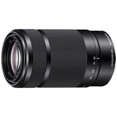 

Sony (SONY) E 55-210mm F / 4.5-6.3 OSS APS-C объектив формата телефото зум большой черный (SEL55210)