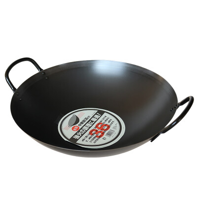 

Jingdong supermarket pearl life Japan imported high-purity wok 36cm uncoated traditional binaural wok Jingdong self-distribution H-8987