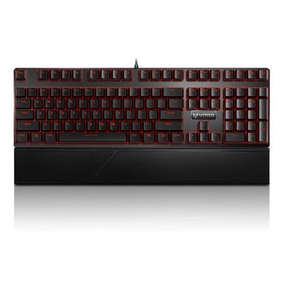 

Rapoo V810 Backlight Game Mechanical Keyboard Game Keyboard Backlit Keyboard Genre Keyboard 108 Key Original Cherry Shaft Black Green Shaft
