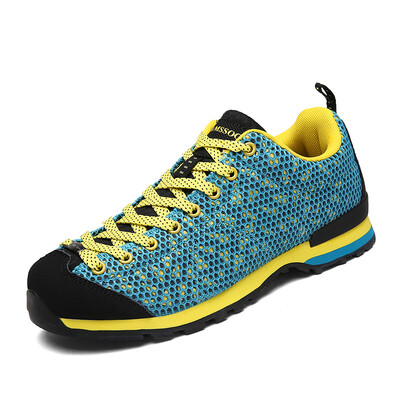 

The United States Luo family CAMSSOO hiking shoes spring and summer couple models breathable net outdoor shoes anti-skid wear hiki