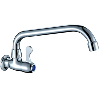 

Pottery bathroom (Tode) 360 degree rotating kitchen single cold water faucet laundry pool into the wall faucet vegetable basin sink faucet copper water nozzle valve TD-DL1102