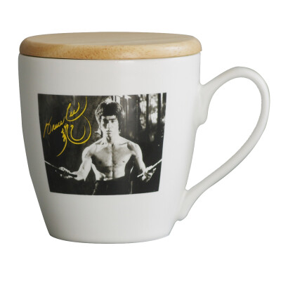 

Jingdong supermarket] Guibao mug master series creative simple ceramic coffee cup mug cup cup cup - Bruce Lee