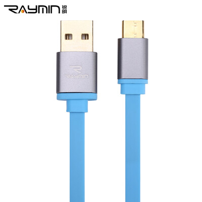 

Rui Ming SJ043-0100 USB3.1 Тип-C подключение зарядки мобильного телефона кабель для передачи данных Apple MacBook / музыка как / просо 4C / Meizu PRO5 1 м синий