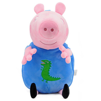 

Peppa Pig pink pig young children's cartoon backpack George backpack