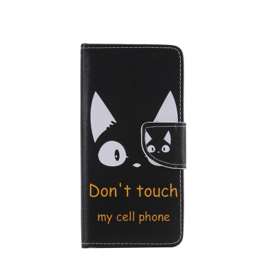 

Cat Ears Design PU Leather Flip Cover Wallet Card Holder Case for LG G5