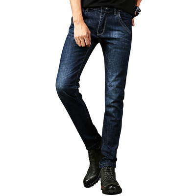 

Playboy VIP (Playboy VIP Collection) джинсы мужские Тонкий случайные темно-синие джинсы ноги суб-1801 29