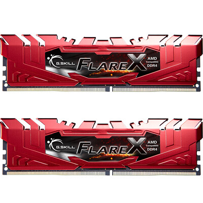 

GSKILL 16G 8g2DDR4 Desktop Memory F4-2400C16D-16GFXR