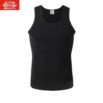 

Jingdong supermarket] Bosideng (BOSIDENG) vest male BJN78031 cotton laika men's vest breathable bottoming shirt single piece of white