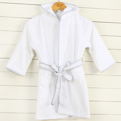 

Sanli cotton hooded lace bathing suit parent-child home service four seasons universal nightgown girls - pink side-M