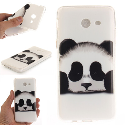 

Обложка Panda шаблон Мягкий тонкий ТПУ резиновый силиконовый гель чехол для SAMSUNG Galaxy J7 2017