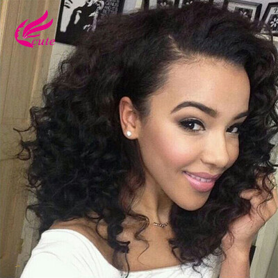 

Human Hair Products With Closure 4 Bundles Brazilian Kinky Curly Virgin Hair With Closure 1B 100 Human Hair Bundles With Closure