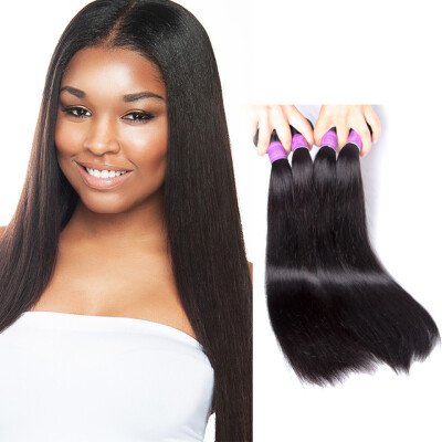 

Peruvian Virgin Hair Straight 4 Bundles Peruvian Straight Hair 7A Unprocessed Peruvian Straight Virgin Hair Human Hair Weave