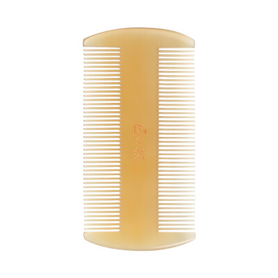 

Jingdong Supermarket] Carpenter Technology (Mr.Green) -7011 yellow and white horn comb portable massage head comb gift gift children comb