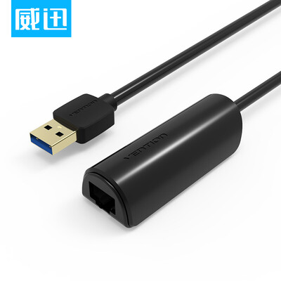 

Виагра (VENTION) Гигабитная кабельная сетевая карта RJ45 кабель конвертер USB3.0 внешняя сетевая карта Apple Mac ноутбук настольный компьютер сетевой кабель интерфейс черный CEHBB