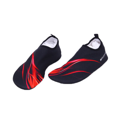 

Pancini snorkel shoes дайвинг оборудование подводное плавание Sambo сандалии обувь мужчины и женщины босиком кожа мягкие ботинки нескользящие болотные принадлежности Lycra гибкая поверхность пламя красный M код подходит для 36-37