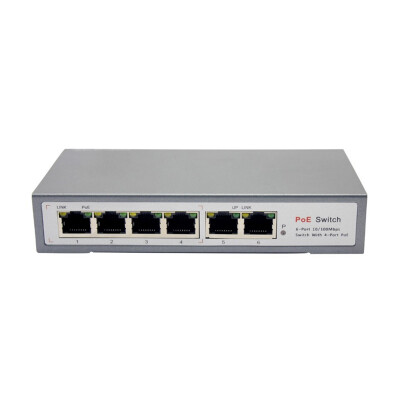 

Cotier 42 Ports IEEE8023 af POE Switch Power Over Ethernet Network Switch for IP Camera POE Switch 6 Ports