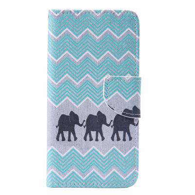 

Elephant Design PU Leather Flip Cover Wallet Card Holder Case for SAMSUNG A510 A52016