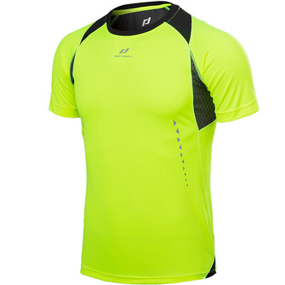 

PRO TOUCH Men&39s Running Sport Quick Dry T-Shirt Colored Shoulder Short Sleeve 246018 900-050 Black Orange L