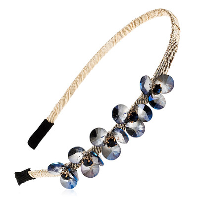 

Royal salsa Royalsasa head ornaments hair ornaments hair band hoop hair cuffs imitation crystal crystal orchid