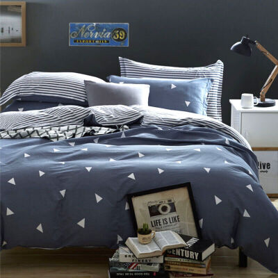 

Jingdong Supermarket Antarctic NanJiren Quilt Cover Cotton Twill Printed Quilt Single Bed Cover Single piece Gray 150 200cm