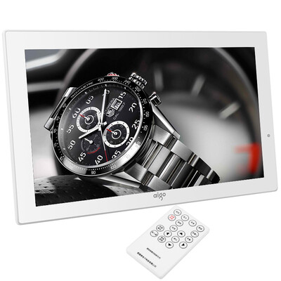 

Patriot (aigo) Цифровая фоторамка DPF83 (широкоэкранный) 8-дюймовый фотоальбом HD Smart Home Поддержка Видео Музыка SD-карта / U-диск Жемчужно-белый