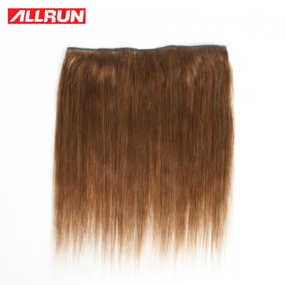 

African American Remy Virgin Brazilian Clip In Human Hair Extensions 112g #3 Straight Brazilian Human Hair Clip In Extensions