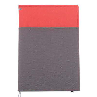 

KOKUYO) -653A-2 record management notebook / cover book 2 set B5 / 40 pages red / gray