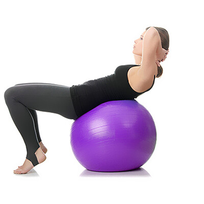 

Deweike thickening yoga ball explosion fitness ball yoga ball pregnant women weight loss ball thin body powder 55CM