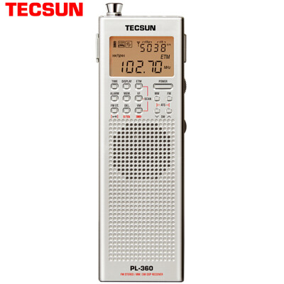 

Немецкое здравоохранение (Tecsun) Радиодиапазон престарелого всего 46 английского Listening вход колледжа экзамен стерео цифровая демодуляция полупроводник (серебро) ПЛ360