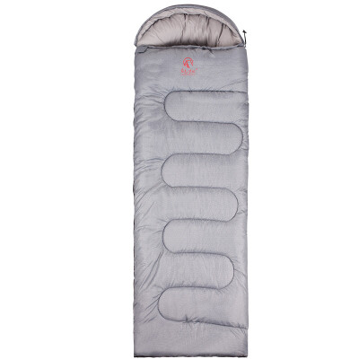 

Red camp sleeping bag outdoor autumn&winter thick sleeping bag adult indoor lunch break sleeping bag 16kg gray