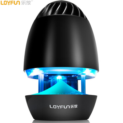 

LOYFUN LV-210 Wireless Bluetooth Speaker Audio Card Subwoofer (Black Blue