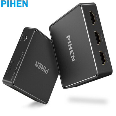 

(PIHEN) PH-FPQ002 Разветвитель HD HDMI 1 в 2 из 2K * 4K один в два цифровых видео сплиттера, подключенных к компьютеру проектора