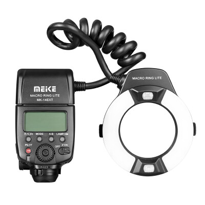 

MEIKE MK-14EXT-N ring flash for Nikon SLR cameras