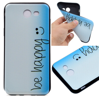 

Happy Pattern Soft Thin TPU Rubber Silicone Gel Case Cover for Samsung Galaxy A3 2017A320