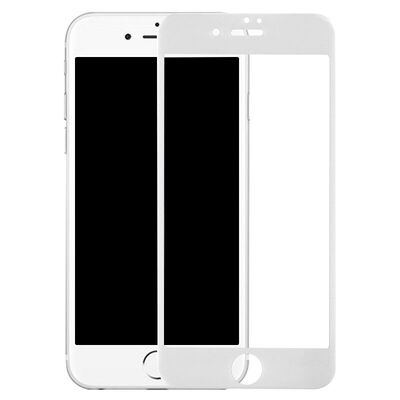 

КОЛА Apple, iPhone7 закаленной стали оболочки, покрывающей полноэкранное 3D поверхность мягкой край высокой четкости экрана пленка телефон защитная пленка белый