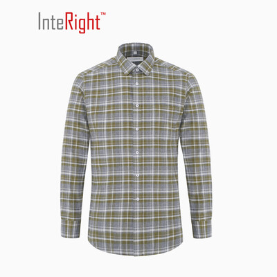 

INTERIGHT Flannel Men's Long Sleeve Shirt