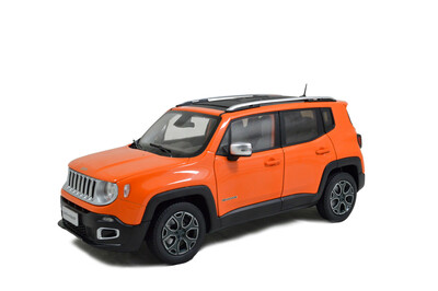 

Paudi 1:18 Масштабный джип Renegade 2016 Orange Diecast Модель автомобиля