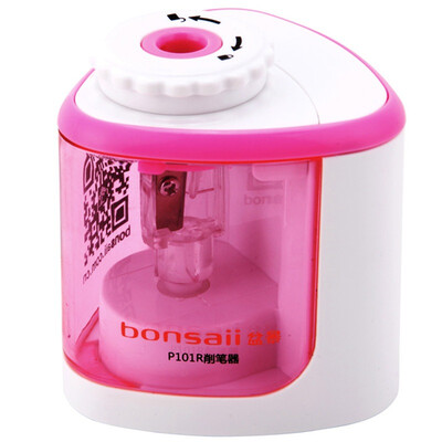 

Bonsaii P101R electric pencil sharpener children pencil sharpener automatic cut pencil student pencil sharpener electric pen planer red