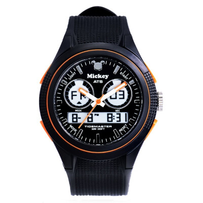 

Disney (DISNEY) watch Mickey multi-function orange dual movement adult sports student watch DC-55012O