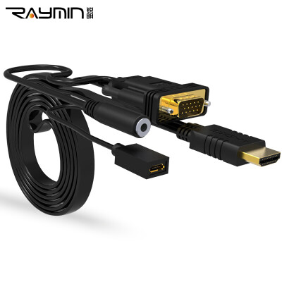 

Руи Мин LA210501 HDMI кабель HD к порту адаптера VGA адаптер VGA