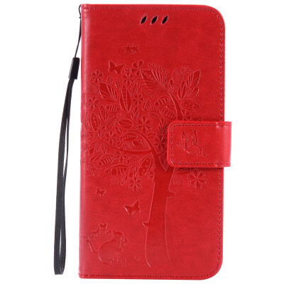 

Red Tree Design PU Leather Flip Cover Wallet Card Holder Case for HUAWEI Y625