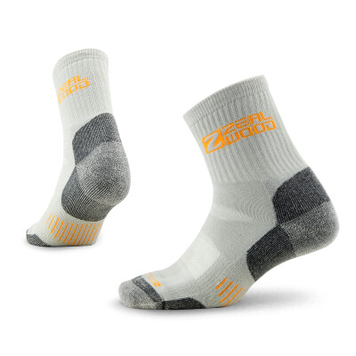 

Sai Le Zealwood spring and summer outdoor hiking socks fast drying moisture perspiration function socks coconut fiber fiber Active series sports socks gray 1689L code a pair of