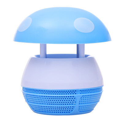 

Wei Long creative gift Colorful mushroom mosquito lamp mosquito killer birthday gift to send friends to send his girlfriend practical gift blue mushroom mosquito lamp