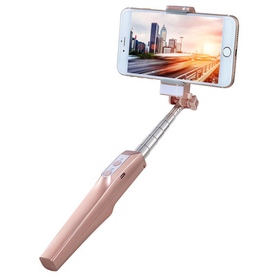 

BIAZE U23 розовое золото беспроводной Bluetooth автоспуск / автоспуск артефакт с заполнением света общий Apple 7plus мобильный телефон / Huawei / oppo / Meizu / Huawei