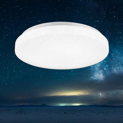 

First (sdhouseware) led потолочный светильник ресторан лампа балкон лампа спальня лампа гостиная свет звезда хлеб свет 35 * 35 см белый свет 18W